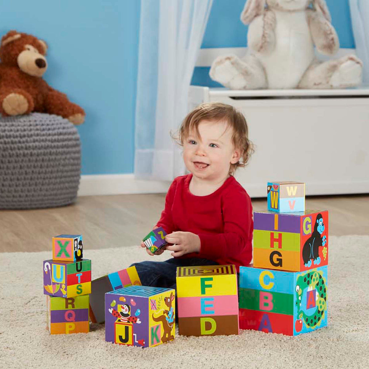 Alphabet Nesting and Stacking Blocks H2