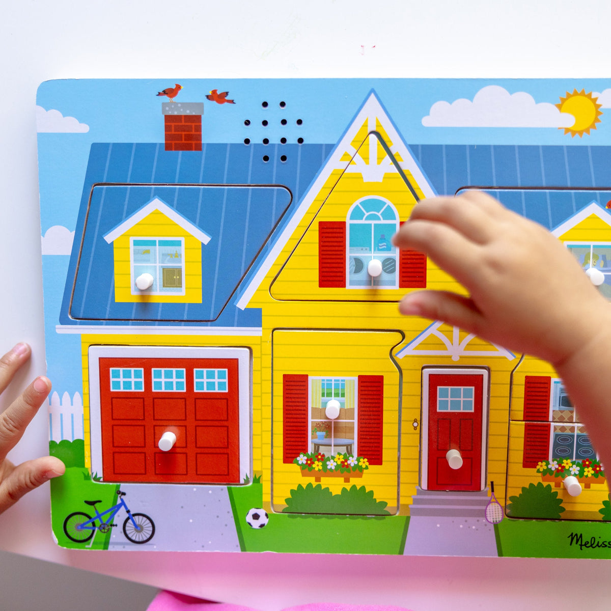 Around the House Sound Puzzle - 8 Pieces V2