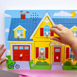 Around the House Sound Puzzle - 8 Pieces V2