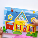 Around the House Sound Puzzle - 8 Pieces V2