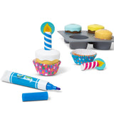 Bake & Decorate Wooden Cupcake Play Set C8