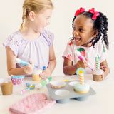 Bake & Decorate Wooden Cupcake Play Set F3