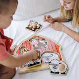 Barnyard Animals Jumbo Knob Puzzle - 3 Pieces T3