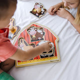 Barnyard Animals Jumbo Knob Puzzle - 3 Pieces T3