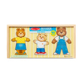 Bear Family Dress-Up Puzzle - 45 Pieces W9