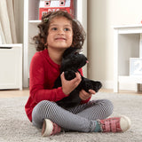 Benson Black Lab Puppy Dog Stuffed Animal F6