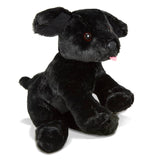 Benson Black Lab Puppy Dog Stuffed Animal F6