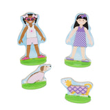 Best Friends Magnetic Dress-Up Play Set I6