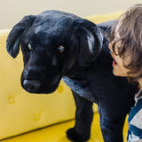 Black Lab Giant Stuffed Animal I9