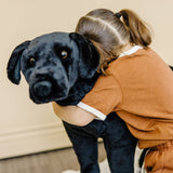 Black Lab Giant Stuffed Animal I9
