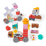 Blockables™ Play Sets Farm and Farm Friends 2-Pack Bundle T3