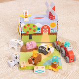 Blockables™ Play Sets Farm and Farm Friends 2-Pack Bundle T3