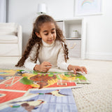 Busy Barn Shaped Floor Puzzle - 32 Pieces I4