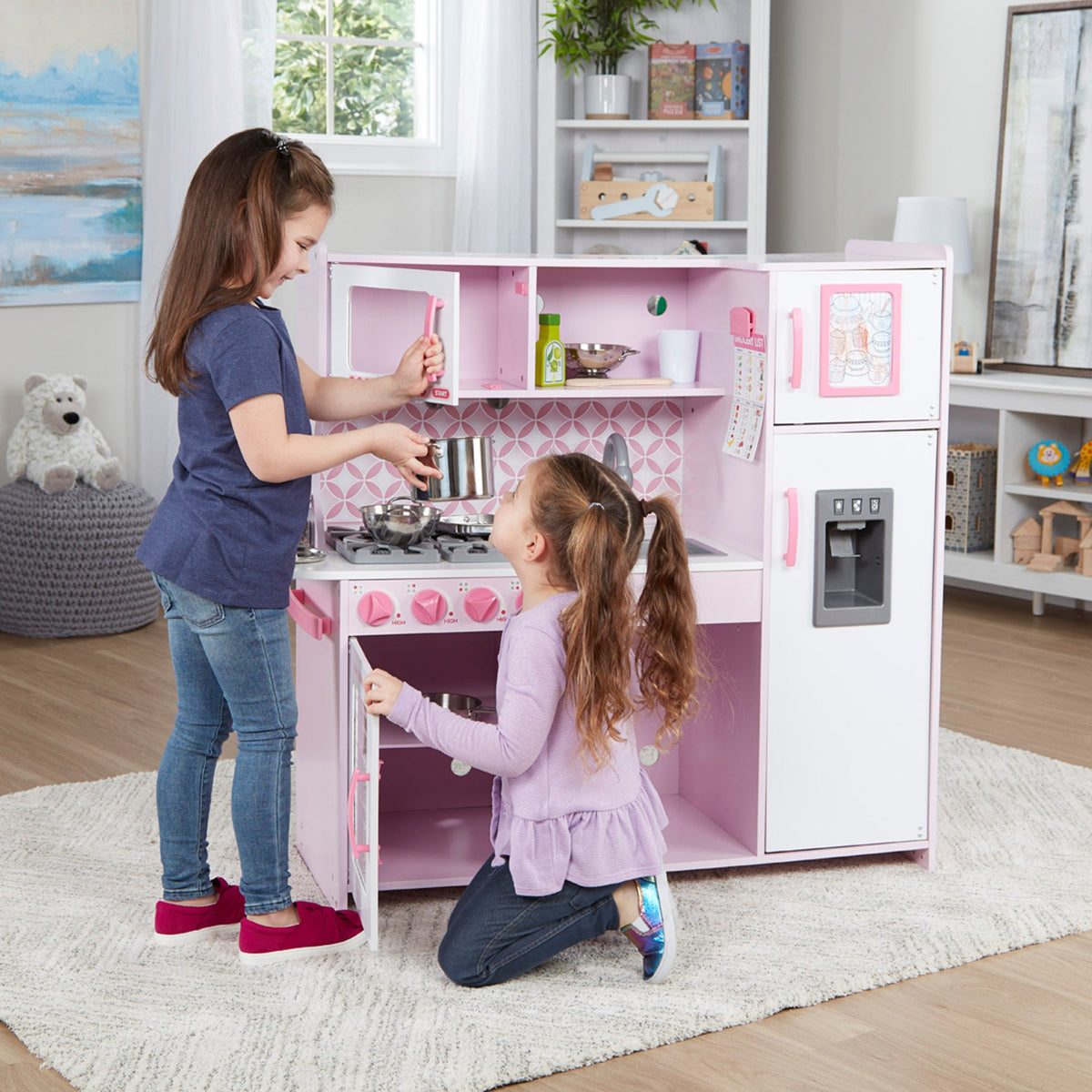 Chef's Kitchen Wooden Activity Center E0