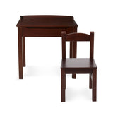 Child's Lift-Top Desk & Chair - Espresso O6