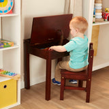 Child's Lift-Top Desk & Chair - Espresso O6
