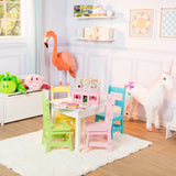 Child’s Crown Armchair – Pink Faux Leather D5