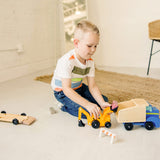 Classic Toy Dump Truck & Loader V5