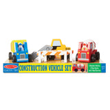 Classic Wooden Toy Construction Vehicle Set D0
