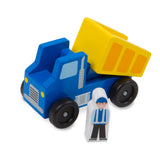 Classic Wooden Toy Construction Vehicle Set D0