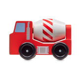 Classic Wooden Toy Construction Vehicle Set D0