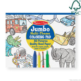 Coloring Pad 3-Pack: Animals, Vehicles, Multi-Theme I1