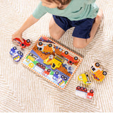 Construction Chunky Puzzle - 6 Pieces O4