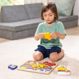 Construction Chunky Puzzle - 6 Pieces O4
