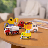 Construction Chunky Puzzle - 6 Pieces O4