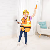 Construction Worker Costume Role Play Set F6