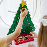 Countdown to Christmas Wooden Religious Advent Calendar C7
