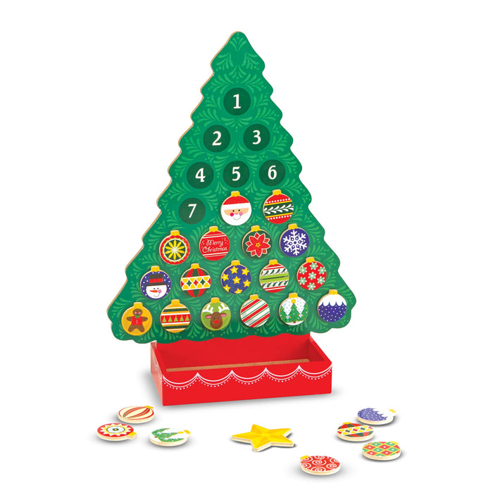 Countdown to Christmas Wooden Seasonal Calendar W5