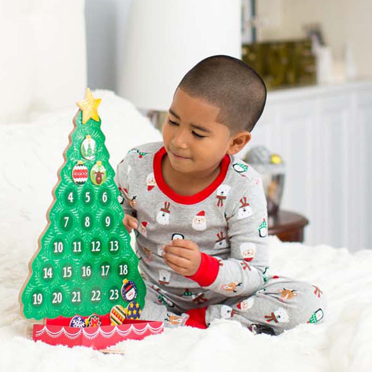 Countdown to Christmas Wooden Seasonal Calendar W5