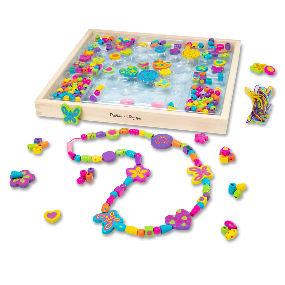 Created by Me! Bead Bouquet Wooden Bead Kit F2