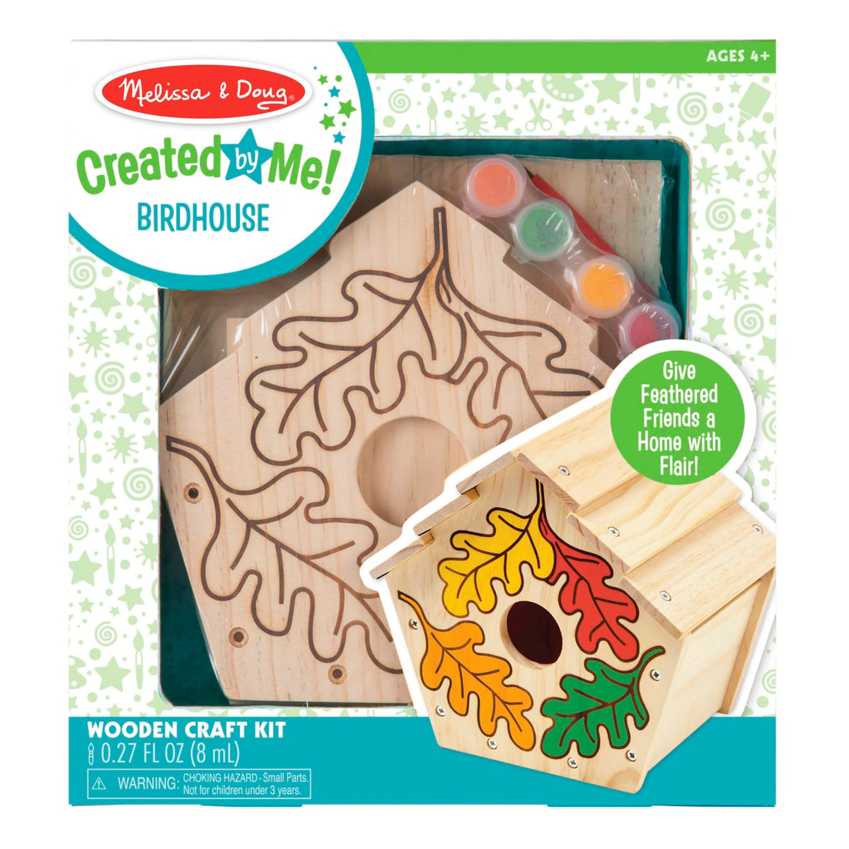 Created by Me! Birdhouse Wooden Craft Kit T4