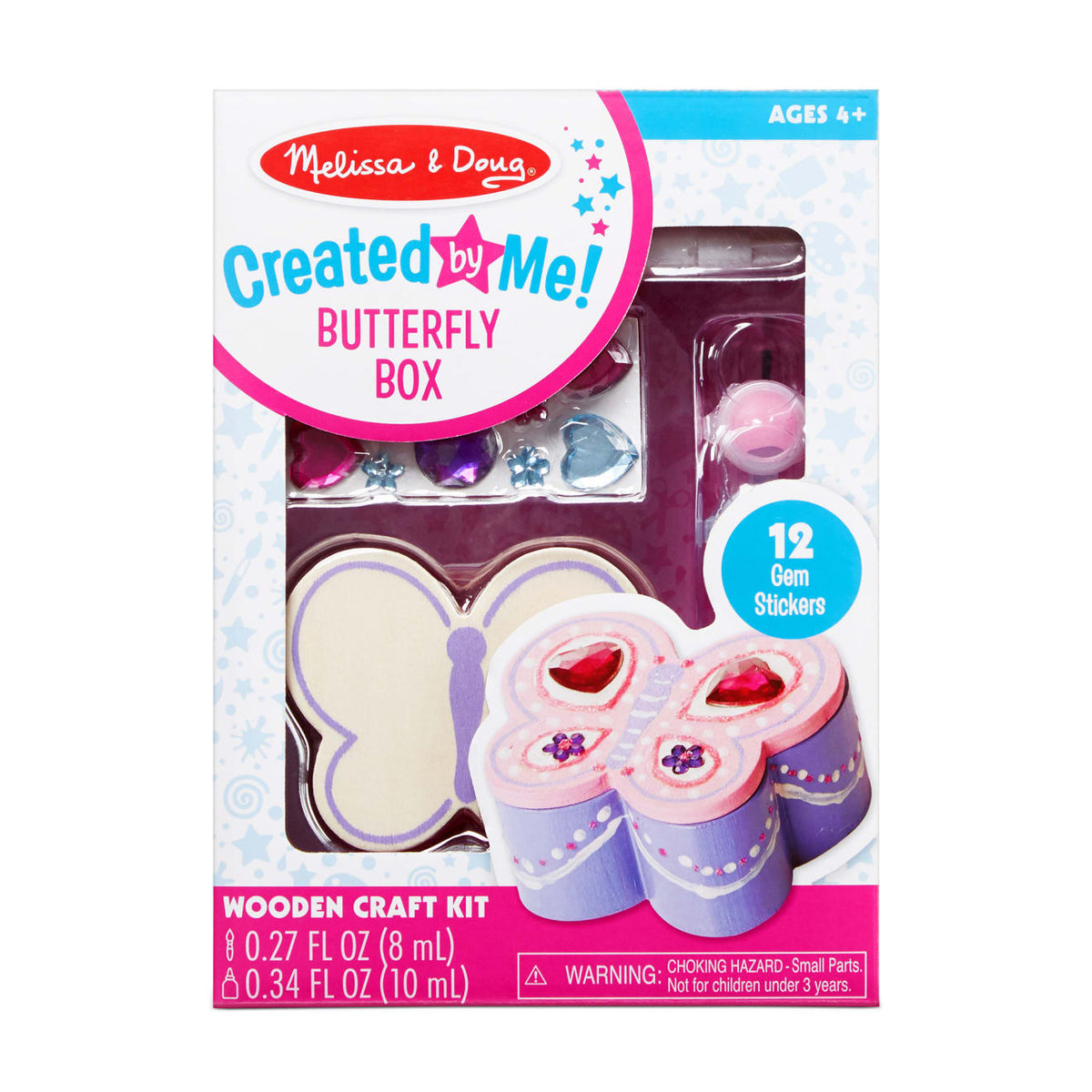 Created by Me! Butterfly Box Wooden Craft Kit E0