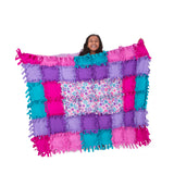 Created by Me! Flower Fleece Quilt Y9