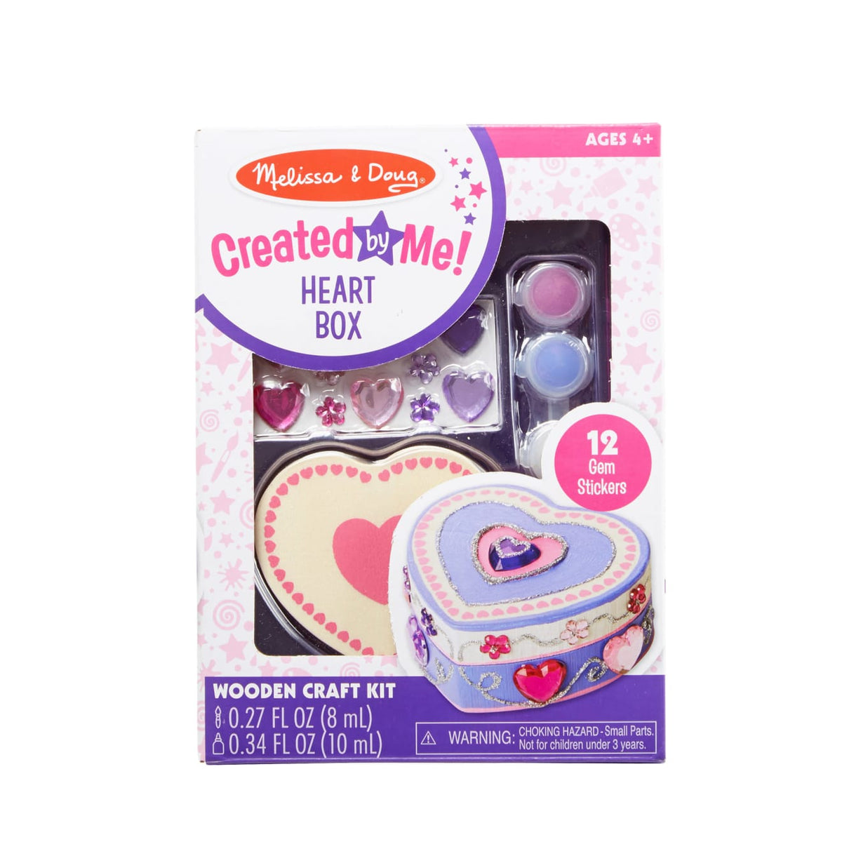 Created by Me! Heart Box Wooden Craft Kit V9