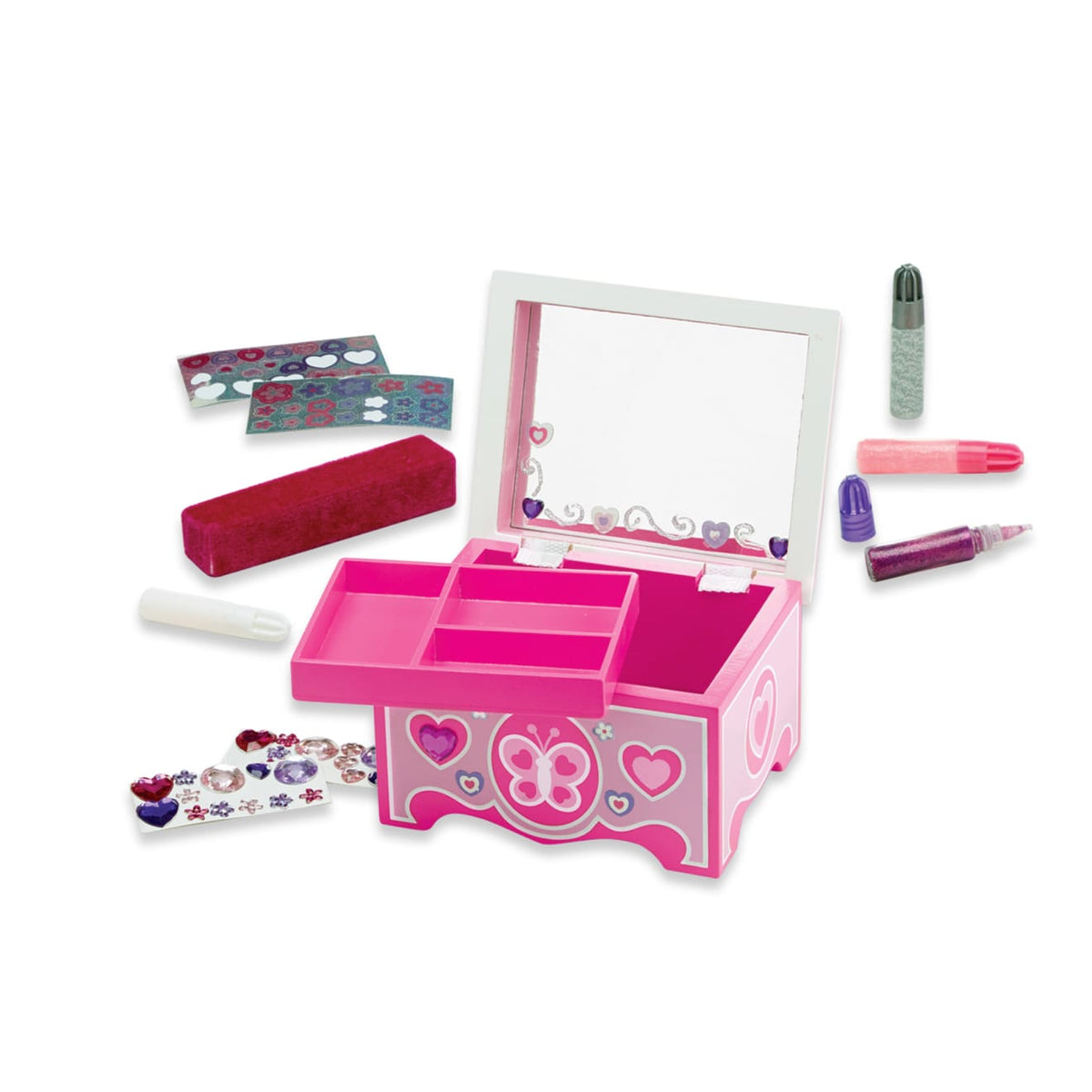 Created by Me! Jewelry Box Wooden Craft Kit W5