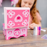 Created by Me! Jewelry Box Wooden Craft Kit W5