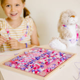 Created by Me! Sparkle & Shimmer Beads Wooden Bead Kit E2