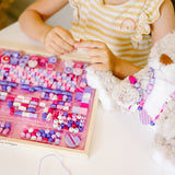 Created by Me! Sparkle & Shimmer Beads Wooden Bead Kit E2
