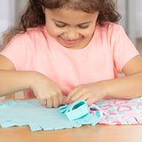 Created by Me!™ Heart Fleece Blanket No-Sew Craft Kit F5