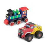 Created by Me!™ Vehicles Craft Kit 2-Pack: Monster Truck, Train O6