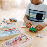 Createed by Me!™ Vehicle Craft Kit 3-Pack: Plane, Train, Race Car S6
