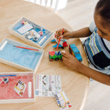 Createed by Me!™ Vehicle Craft Kit 3-Pack: Plane, Train, Race Car S6