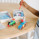 Createed by Me!™ Vehicle Craft Kit 3-Pack: Plane, Train, Race Car S6