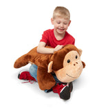 Cuddle Monkey Jumbo Plush Stuffed Animal J2