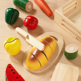 Cutting Food - Wooden Play Food O8