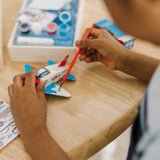 Decorate-Your-Own Wooden Plane D4